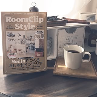 棚/コーヒータイム/掲載して頂きました♡/RoomClipStyle vol.3/RoomClipStyle...などのインテリア実例 - 2015-09-19 07:41:13