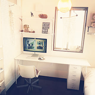 机 高校生のレイアウト おしゃれなインテリアコーディネートの実例 Roomclip ルームクリップ