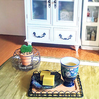 リビング/緑茶/お茶/お茶タイム/お気に入りの食器たち...などのインテリア実例 - 2021-05-07 17:19:52