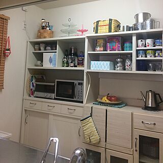 キッチン/扉を外してみました/食器棚のインテリア実例 - 2016-12-29 10:50:38