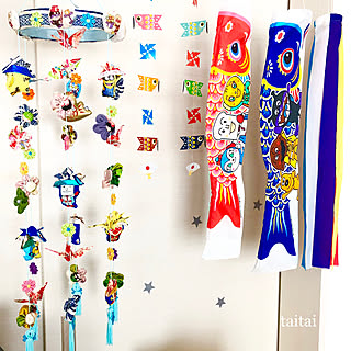 吊るし飾り手作りのインテリア実例 Roomclip ルームクリップ