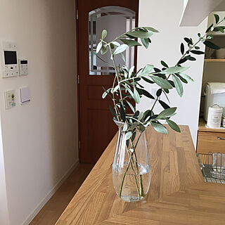 キッチン オリーブの枝のインテリア実例 Roomclip ルームクリップ