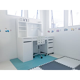 机/学習机/IKEA/子供部屋&キッズスペース/マイホーム記録...などのインテリア実例 - 2018-06-02 14:06:52