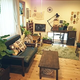 部屋全体/手作りソファー/愛情たっぷりプレゼント♡/コンテスト参加╰(*´︶`*)╯/ソファ...などのインテリア実例 - 2015-03-17 17:51:23