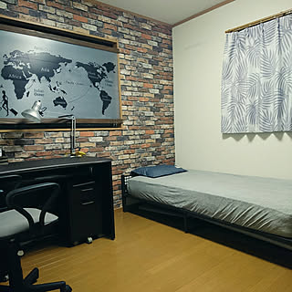 ウォールステッカー プラダンのおしゃれなアレンジ 飾り方のインテリア実例 Roomclip ルームクリップ