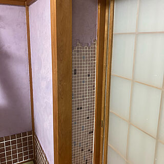 DIY/カラー漆喰/モザイクタイル DIY/壁/天井のインテリア実例 - 2021-08-11 22:15:15