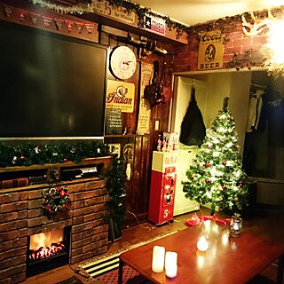 部屋全体/クリスマス/アメリカン/コンテストのインテリア実例 - 2015-12-25 03:15:20