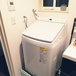 洗濯機　Panasonic/ランドリールームのインテリア実例 - 2020-10-05 19:07:38