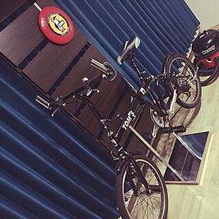 CHUMS/折りたたみ自転車/パーテーション/yamazenのインテリア実例 - 2016-01-07 07:33:48