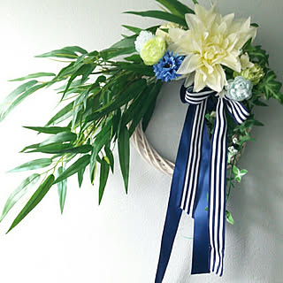 七夕リースのインテリア実例 Roomclip ルームクリップ