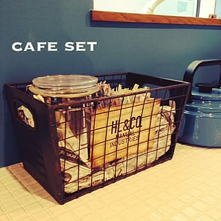 キッチン/野田琺瑯/cafeset/キッチン収納/HL&CO.さん...などのインテリア実例 - 2015-03-28 19:56:28