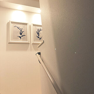 廊下の壁/階段からの眺め/三井ホーム/ホワイトインテリアに憧れて♡/IKEA...などのインテリア実例 - 2018-11-03 23:10:50