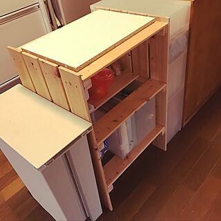 キッチン/すのこ/すのこラック/DIYのインテリア実例 - 2017-05-28 18:19:55