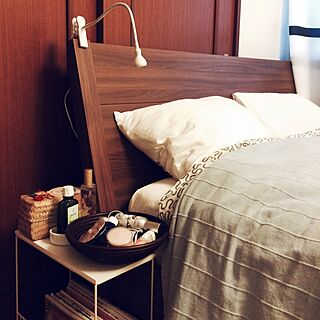 ベッド周り/雑貨/IKEA/照明のインテリア実例 - 2014-03-24 17:55:20