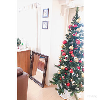 クリスマスツリー180cm/クリスマスツリー/コストコオーナメント/クリスマスツリーのある部屋/クリスマス...などのインテリア実例 - 2020-11-22 13:57:44