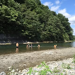 部屋全体/埼玉支部♡/愛犬と子供たち/川遊び/愛犬と暮らす...などのインテリア実例 - 2016-09-04 16:47:51