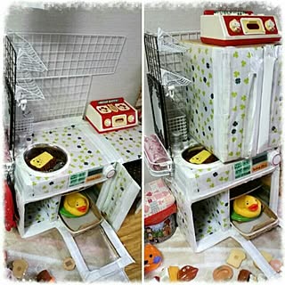 牛乳パック 手作りおもちゃのおしゃれなアレンジ 飾り方のインテリア実例 Roomclip ルームクリップ