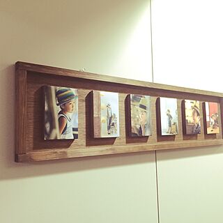 玄関/入り口/photo frame/ハンドメイド/手作り/県住...などのインテリア実例 - 2016-03-05 09:01:10