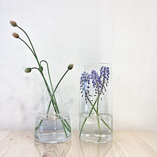 机/BULB VASE/ポピー/ムスカリ/ホルムガード フローラ...などのインテリア実例 - 2015-04-06 15:42:27