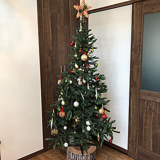 リビング/クリスマスツリー180cm/ニトリのクリスマスツリー/吹き抜けリビング/吹き抜けのある家...などのインテリア実例 - 2018-11-11 20:29:52