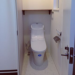 バス/トイレ/リクシルのトイレのインテリア実例 - 2017-01-28 21:29:00