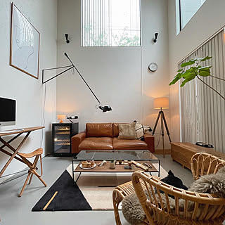 ウニコ 手編み ウールラグ 北欧モダン シンプルデザイン カーペット 絨毯