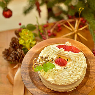 キャラクターケーキ クリスマスケーキ手作りのインテリア実例 Roomclip ルームクリップ