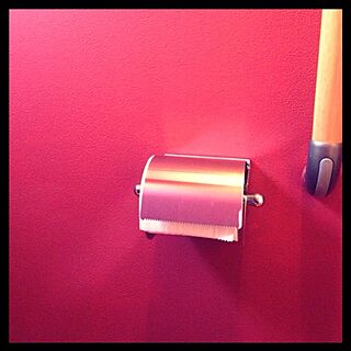 バス/トイレ/赤/カラフルな壁/IKEAのインテリア実例 - 2014-01-28 18:25:51