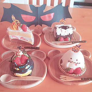 キッチン/ハロウィン/おばけケーキ/カフェ風/おうち時間♡...などのインテリア実例 - 2020-10-31 15:54:30