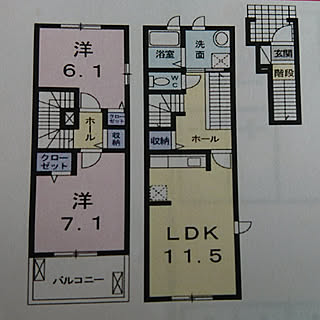 間取り図 大東建託 賃貸の商品を使ったおしゃれなインテリア実例 Roomclip ルームクリップ