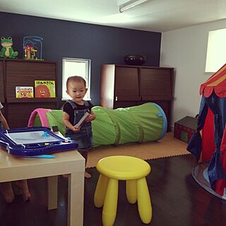 部屋全体/ロフト/kid's room/IKEAのインテリア実例 - 2014-09-01 11:32:22