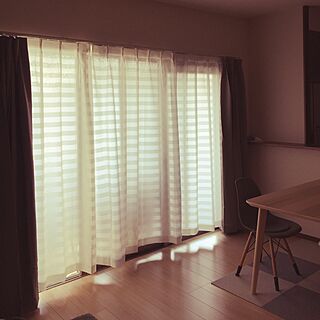部屋全体/カーテン/無印良品/IKEAのインテリア実例 - 2017-04-22 16:15:05