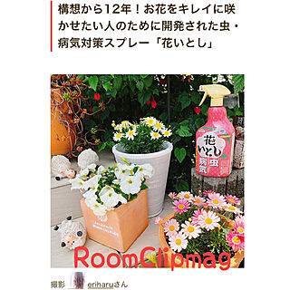 RoomClipmag編集者様に感謝♡/ガーデン雑貨/安心・安全/安心/便利...などのインテリア実例 - 2022-06-02 10:50:52