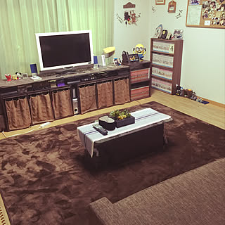 部屋全体/初期の部屋/ダイソー/100均/ニトリ...などのインテリア実例 - 2018-07-07 23:01:10