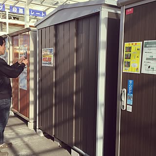 部屋全体/マツモト物置/ゴールデンウィーク/いいね、フォロー本当に感謝デス☺︎/ヨド物置...などのインテリア実例 - 2017-04-30 18:52:39