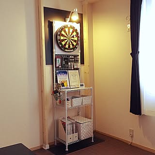 ダーツボードのおしゃれなアレンジ 飾り方のインテリア実例 Roomclip ルームクリップ