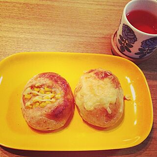 キッチン/マリメッコ/ラテマグ/手作りパン♡のインテリア実例 - 2014-03-27 19:41:05
