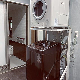 TOSHIBA洗濯機/ガス乾燥機 乾太くん/バス/トイレのインテリア実例 - 2021-08-03 17:29:17
