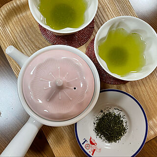 お茶が好き/金粉入り緑茶/慶のお茶/カフェコーナー/晴れ13℃☀️...などのインテリア実例 - 2021-03-20 19:10:11
