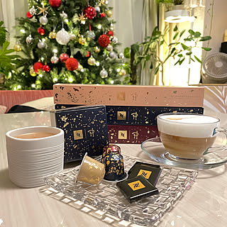 コーヒ好き/nespresso ホリデー限定/NESPRESSO♡/間接照明/クリスマス...などのインテリア実例 - 2022-12-12 20:08:49