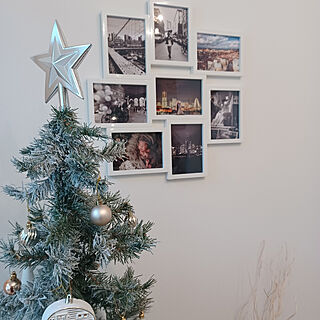 壁/天井/クリスマス/IKEA雑貨/クリスマスツリー150cm/クリスマスツリーのインテリア実例 - 2022-11-08 15:20:37