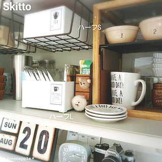 キッチン/after/カインズ/収納DIY /skitto...などのインテリア実例 - 2017-08-20 10:34:01