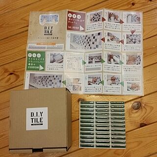 タイルシート/サンプリング/DIY TILE/DIY-tileのインテリア実例 - 2016-03-03 18:27:22