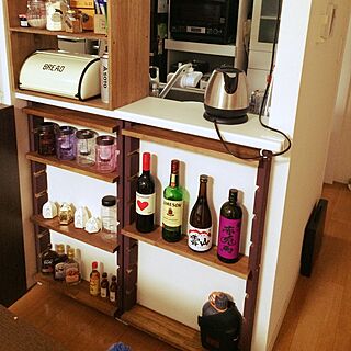 コーナン木材/DIY/コーナンで見つけた♡/バターミルクペイント♡/ワトコオイルダークウォルナット...などのインテリア実例 - 2016-07-03 12:51:59