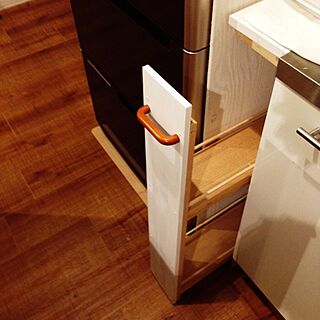 キッチン/冷蔵庫とシンクの隙間/DIYのインテリア実例 - 2014-04-21 21:30:06