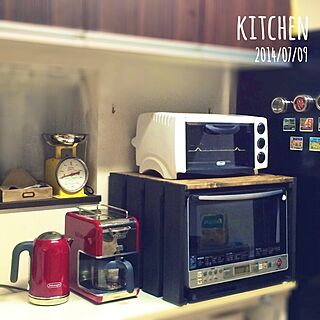 キッチン/デロンギ/家電/完成─‼‼のインテリア実例 - 2014-07-09 21:15:18
