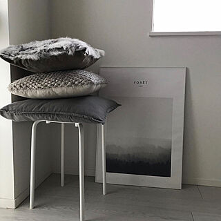 部屋全体/ポスター/IKEA/H&M HOME/白黒...などのインテリア実例 - 2018-11-08 20:39:53