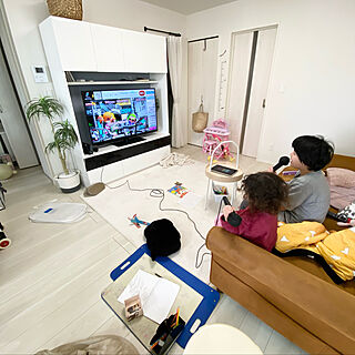 IKEA/ニトリ/ホワイトインテリア/ニトリのテレビボード/リビング...などのインテリア実例 - 2022-02-06 15:30:58