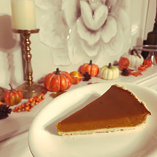 棚/キャンドルスタンド/Pumpkin pie/thanksgiving/海外インテリアに憧れる...などのインテリア実例 - 2018-11-25 01:12:41