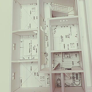 模型/注文住宅/新築工事中/無添加住宅/新築建築中...などのインテリア実例 - 2019-10-19 14:01:59